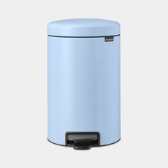 Бак мусорный с педалью Brabantia Newicon голубой 12 л
