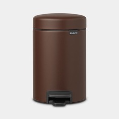 Бак мусорный с педалью Brabantia Newicon коричневый 3 л