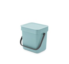 Ведро для мусора Brabantia SORT&GO голубое 3 л