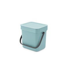 Ведро для мусора Brabantia SORT&GO голубое 3 л