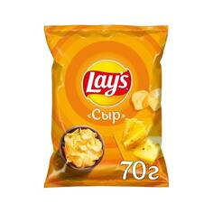 Чипсы Lays Сыр 70 г