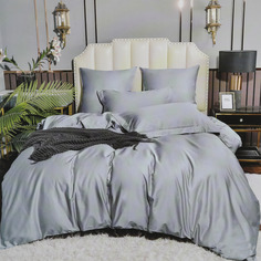 Комплект постельного белья Wonne Traum Elegance Pastel Silver полуторный