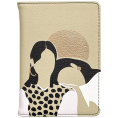 Обложка для паспорта Infolio Study Moongirls девушки 10x14 см