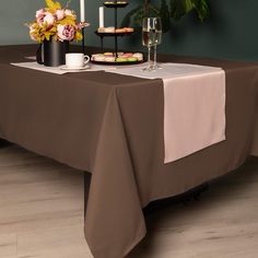 Скатерть Sofi De Marko Серенити 140х180 кофе