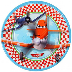 Тарелка бумажная Procos Disney Planes 23 см 8 шт