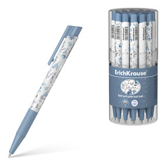 Ручка шариковая автоматическая Erich Krause Frozen Beauty Matic&Grip синяя в ассортименте