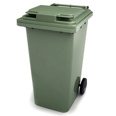 Контейнер для мусора зеленый 240л Ай-Пласт (24.С29/24.C29.S18)