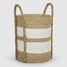Корзина декоративная Rattan Grand Deco Putih 30х42 см