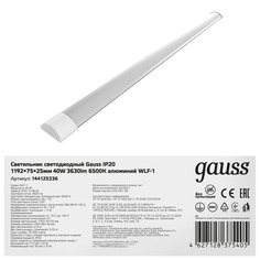 Светильник Gauss 36w 6500k ip20