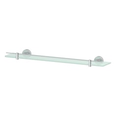 Полка с держателями 60 cm (матовое стекло; хром) ARTWELLE HAR 036