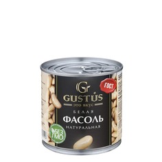 Фасоль белая Gustus натуральная, 400 г