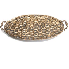 Блюдо с ручками Glasar Марокко 55x29x7см ГЛАСАР