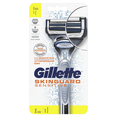 Бритва Gillette Skinguard с 2 сменными кассетами