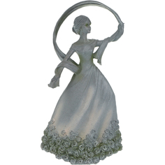 Фигура садовая Teammann Девушка c платком 57,3 см