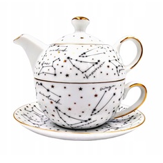 Чайник с чашкой Porcelana Bogucice Zodiak