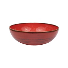 Салатник Porcelana Bogucice Alumina Nostalgia Red 24 см