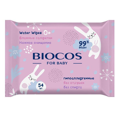Влажные салфетки Biocos детские Water Wipes 54 шт