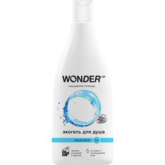 Гель для душа и шампунь WONDER LAB Aqua blue 2 в 1 Свежесть, увлажняющий, 550 мл