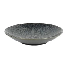 Тарелка глубокая Porcelana Bogucice Zina Graphite 22 см