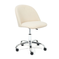 Кресло TC Melody 75х45х50 см флок молочный 4