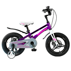 Велосипед детский Maxiscoo Ultrasonic делюкс плюс 14 дюймов фиолетовый