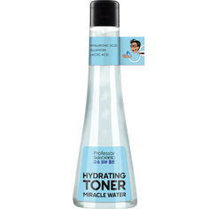 Тоник для лица Professor SkinGood "MIRACLE WATER HYDRATING TONER" увлажняющий с низкомолекулярной гиалуроновой кислотой и аллантоином, глубокое увлажнение и тонизирование кожи, уход за лицом, 125мл