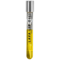 Двухфазное масло для губ Influence BEAUTY LAVA LIP OIL увлажняющее, уход и глянцевый финиш, тон 02: прозрачный желтый, 6мл