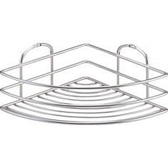 Полка угловая Teknotel 1 ярус хром