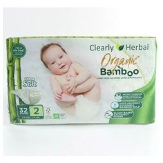 Подгузники детские Clearly Herbal №2 3-6 кг 32 шт