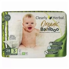 Подгузники детские Clearly Herbal №3 5,5-8 кг 28 шт