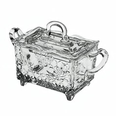 Сахарница с крышкой baroque 14см Crystal Bohemia