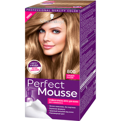 Краска-мусс для волос Schwarzkopf Perfect Mousse 800 Средне-русый