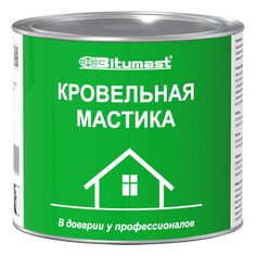 Мастики, олифы, влагоизоляторы мастика BITUMAST кровельная 2л, арт.ЭК000002927