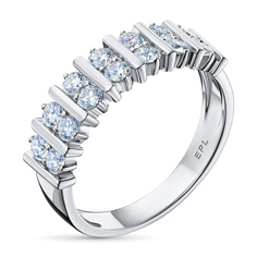 Кольцо из белого золота э4712кц02159700_white ЭПЛ Даймонд