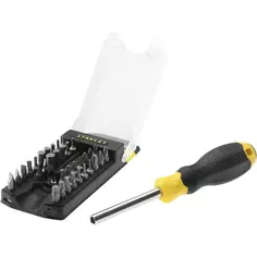 Отвертка с набором бит Stanley STHT0-70885, 34 шт.