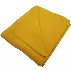 Плед Bolero 130x160 см флис цвет жёлтый Без бренда