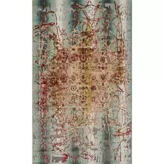 Ковер вискоза Симфония 620 X 75x150 см, цвет бежевый Ctim