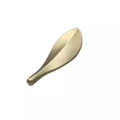 Ручка-кнопка мебельная 6201 30x100 мм, цвет матовое золото Edson