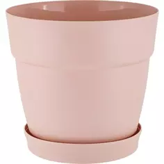 Горшок цветочный Ingreen Villa de Fiori ø13 см v1.1 л пластик розовый