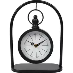 Часы настольные Dream River Маятник на подставке ZS221-0765 круглые МДФ цвет черный бесшумные ø20.3