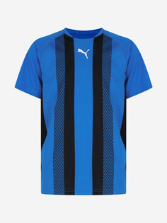 Футболка для мальчиков PUMA Teamliga Striped, Голубой
