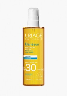 Масло солнцезащитное Uriage для чувствительной кожи тела и волос, в виде спрея