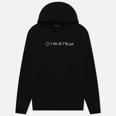 Мужская толстовка MA.Strum Chest Logo Hoodie, цвет чёрный