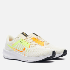 Мужские кроссовки Nike Air Zoom Pegasus 40, цвет бежевый