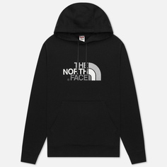 Мужская толстовка The North Face Drew Peak Hoodie, цвет чёрный, размер XS