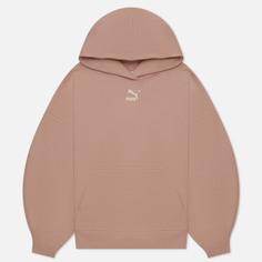 Женская толстовка Puma Classics Oversized Hoodie TR, цвет бежевый, размер S