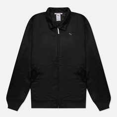 Мужская куртка харрингтон Puma MMQ Fast Green, цвет чёрный