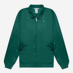 Мужская куртка харрингтон Puma MMQ Fast Green, цвет зелёный