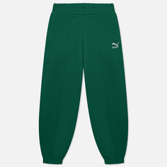 Женские брюки Puma Classics TR, цвет зелёный