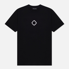 Мужская футболка MA.Strum Compass Print, цвет чёрный, размер M